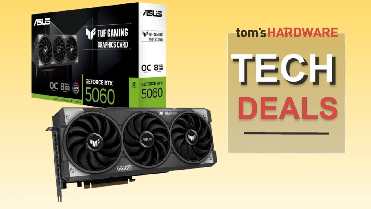 Amazon's Limited-Time Sale Features $324 Nvidia RTX 5060 GPU for Budget-Friendly 1080p Gaming