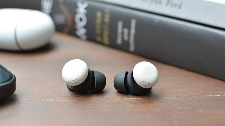 Google Pixel Buds Pro 2 earbuds.