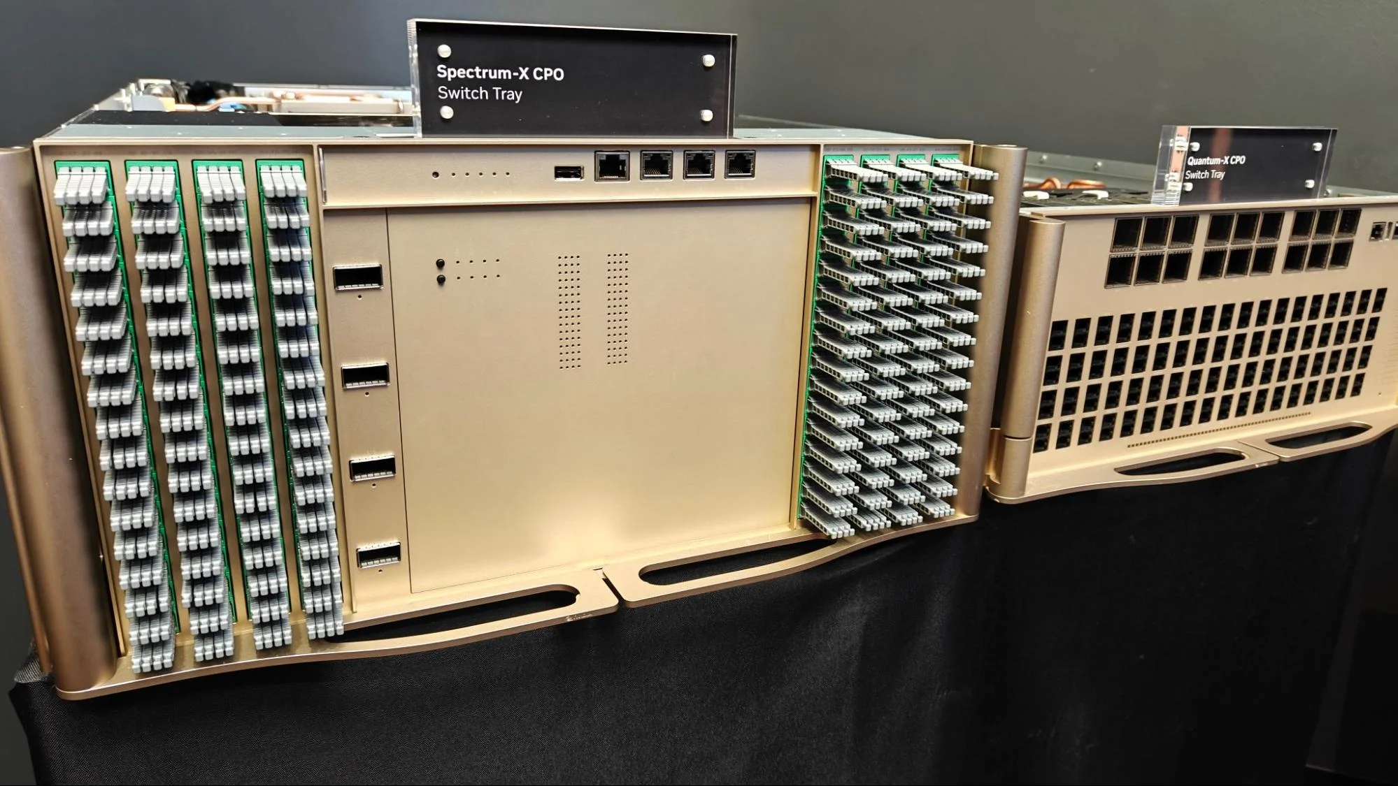 Spectrum-X CPO Switch Tray