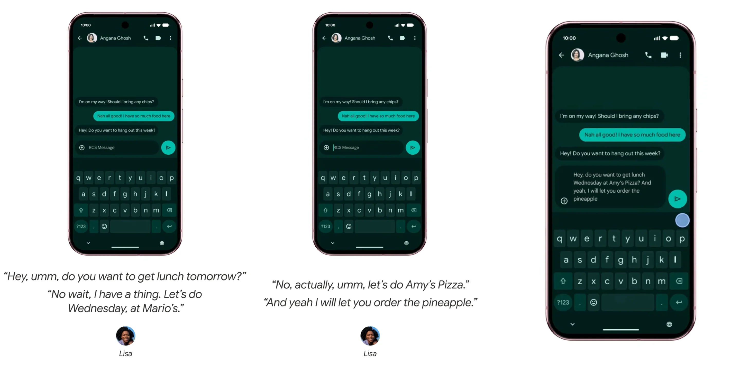 Rambler voice typing on Android