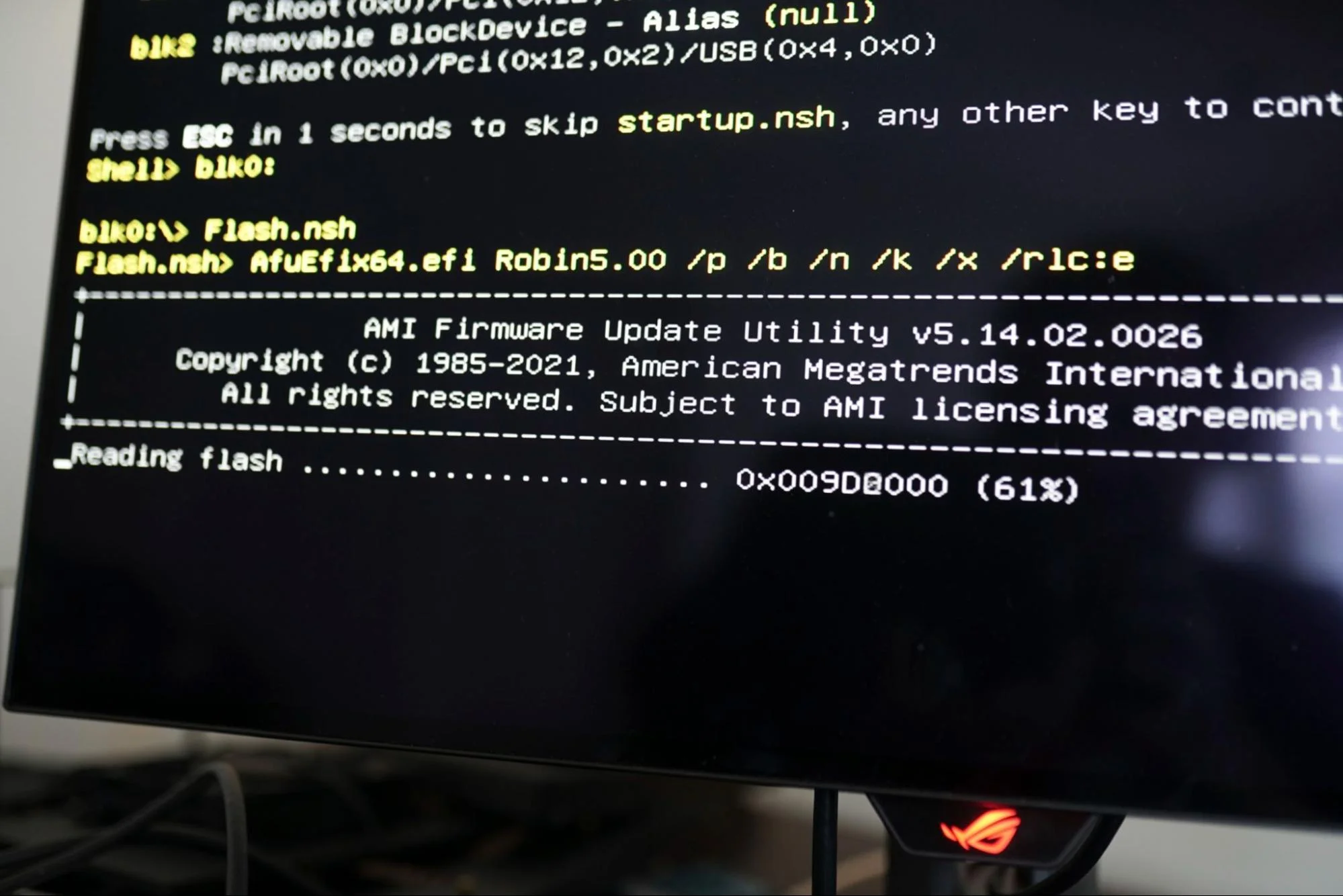 Flashing the BC-250 Firmware desktop image