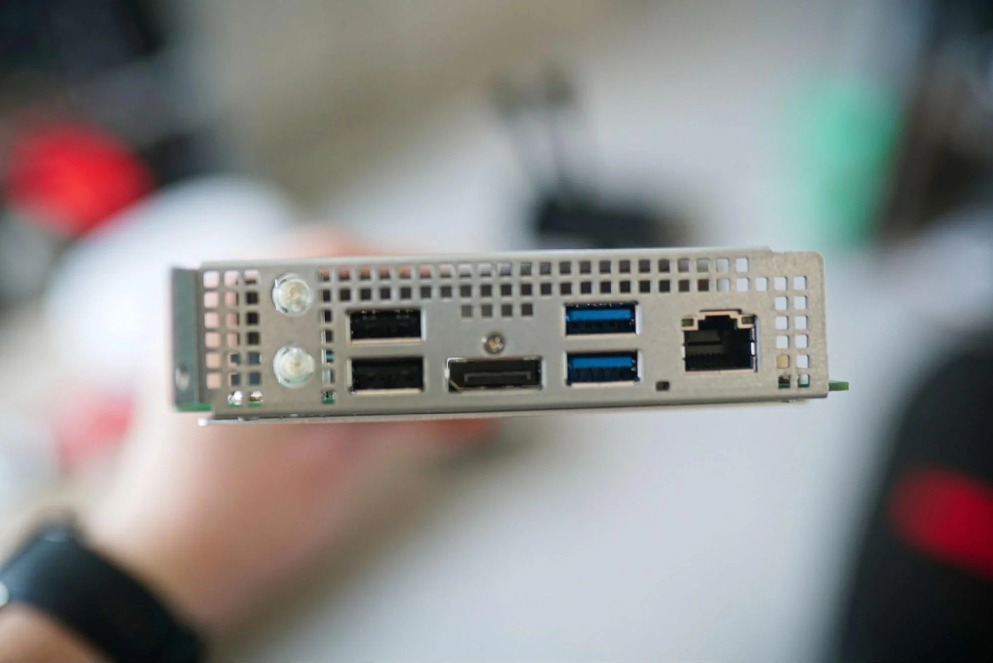 The I/O available on the BC-250.