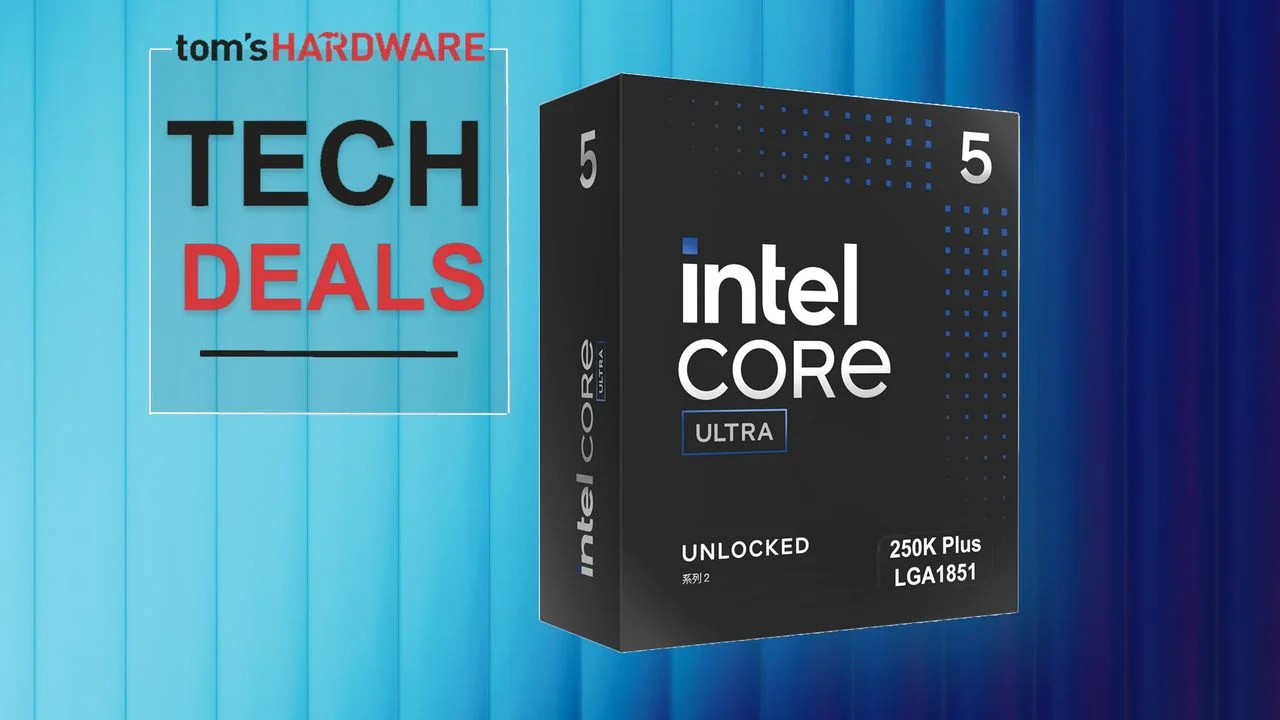 Intel's Core Ultra 5 250K Plus is down to its lowest price ever at $154 — get a 18-core midrange CPU with 5.3 GHz boost for an entry-level price