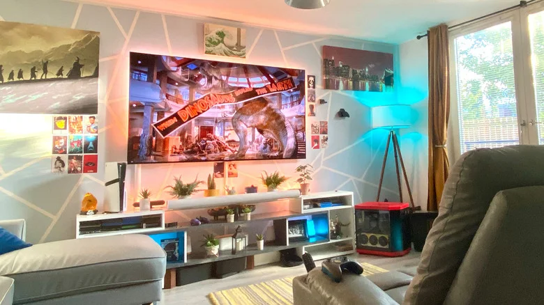Jurassic Park on an LG G3 OLED TV