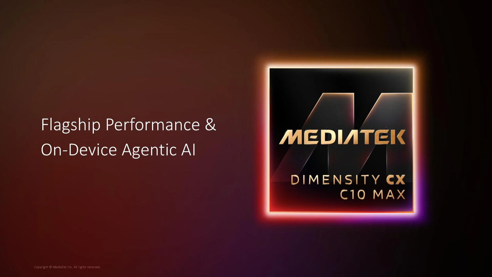 MediaTek C10 Max presentation