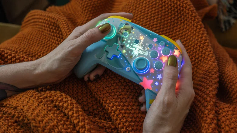 Turtle Beach Rematch Wireless Controller for Switch 2, Rosalina edition