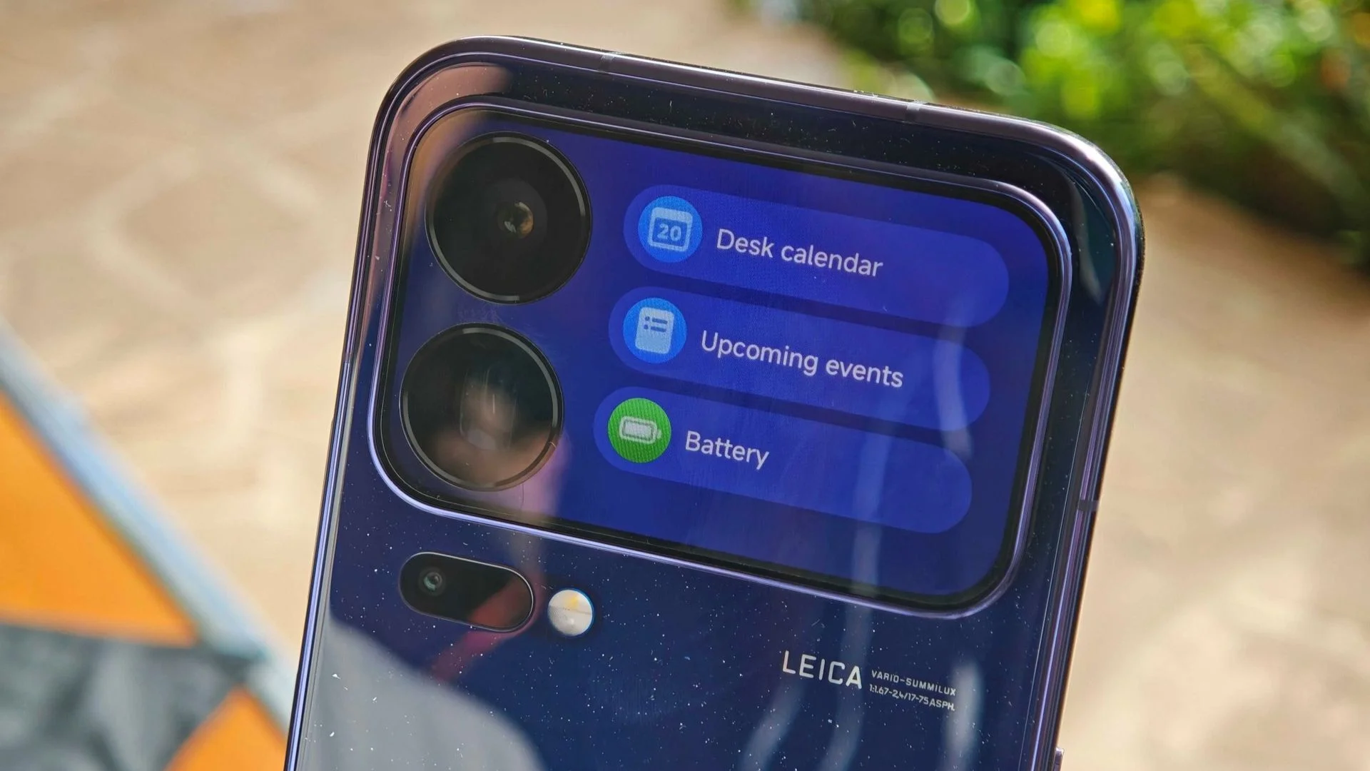 The Xiaomi 18 Pro rear display