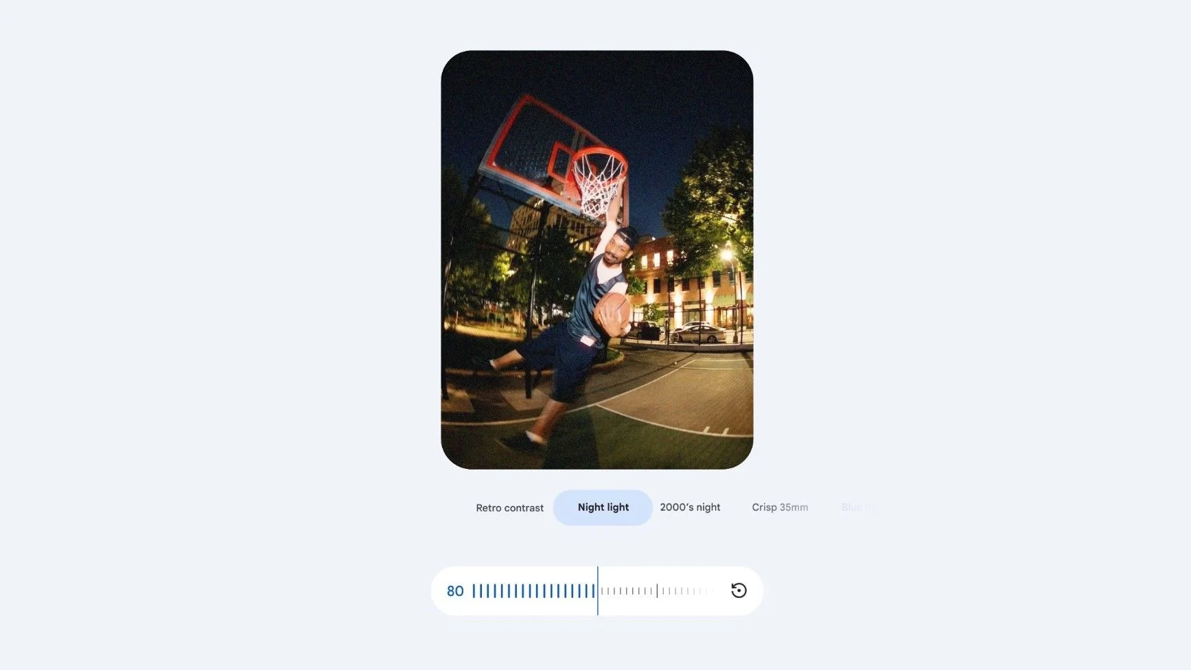 Users can edit how much of an influence Google Photos' 