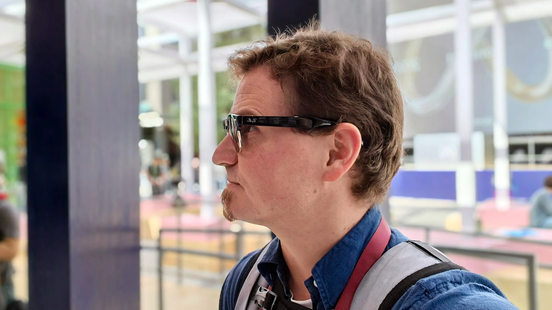 Ray-Ban Meta Audio in the Clubmaster style at Meta Connect 2026