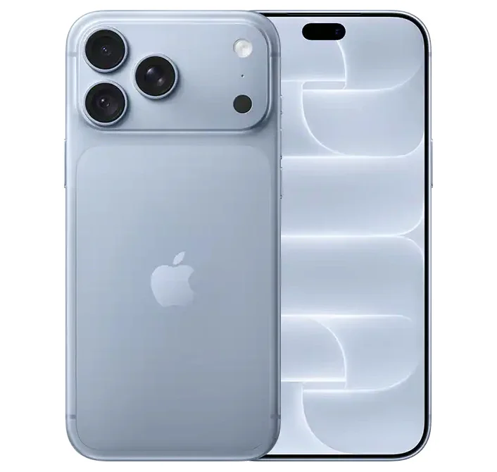 An official render of the Glacier iPhone 18 Pro Max