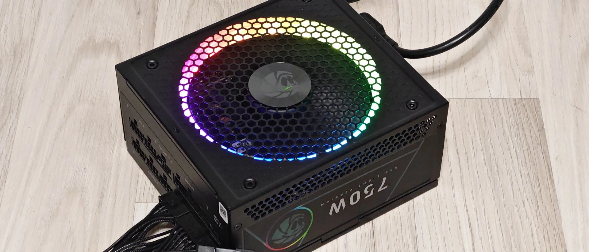 Gamemax RGB PRO 750G power supply review: Efficient, but pricey for an average unit with pretty lights