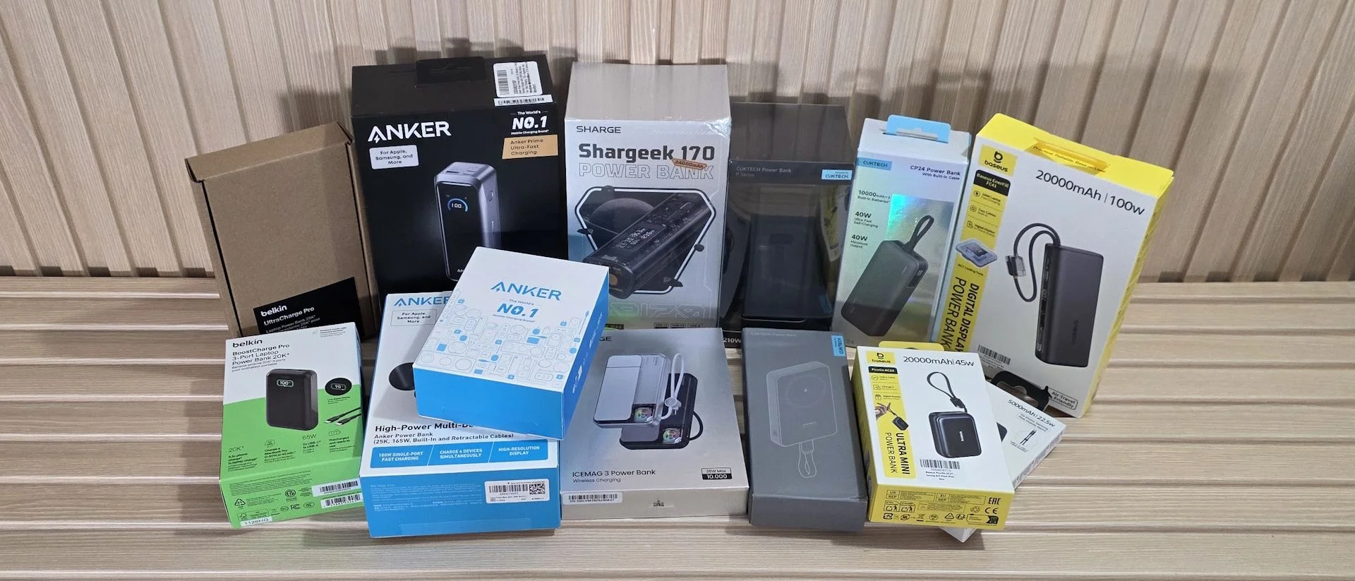 We tested 13 power banks to help you choose the best one