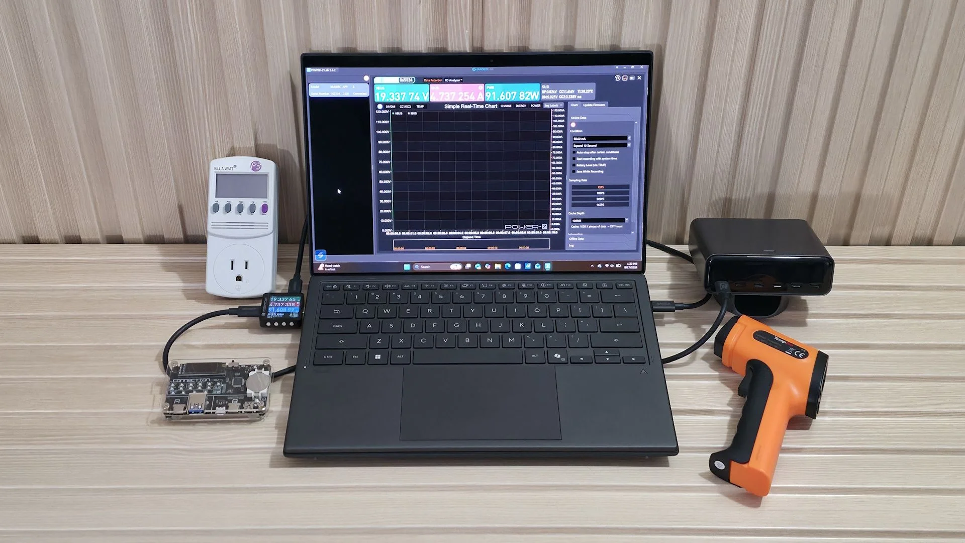 Power Bank testing - equipment