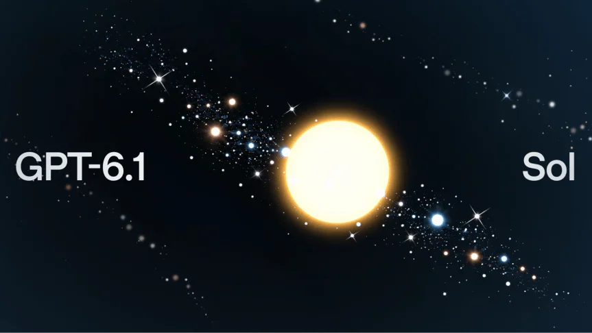 GGPT-6.1 Sol in outer space