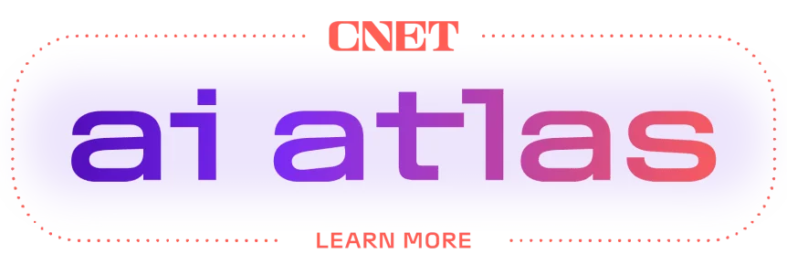 CNET AI Atlas badge; click to see more